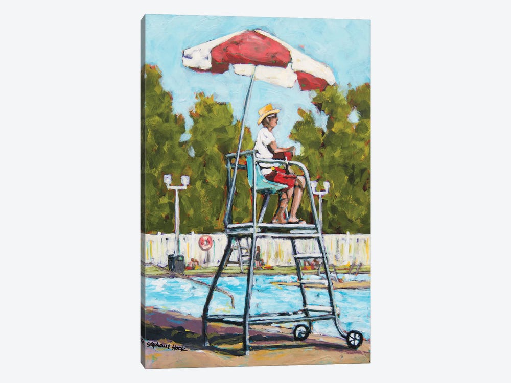 Summer Job by Stephanie Hock 1-piece Canvas Artwork