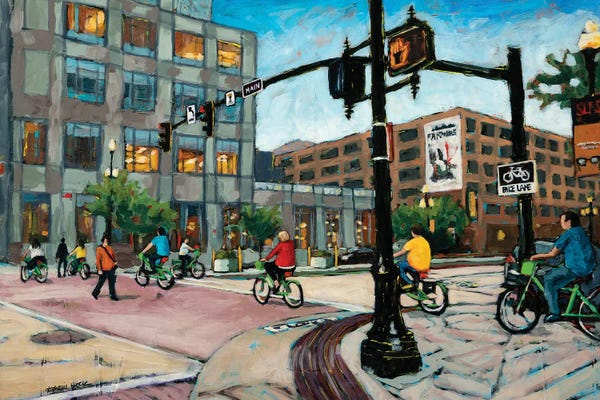 Streets: Biker Gang by Stephanie Hock