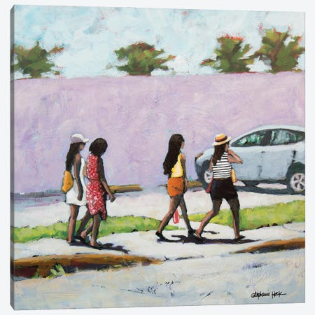 The Women You Walk Through Life With Canvas Print #SEH67} by Stephanie Hock Canvas Art