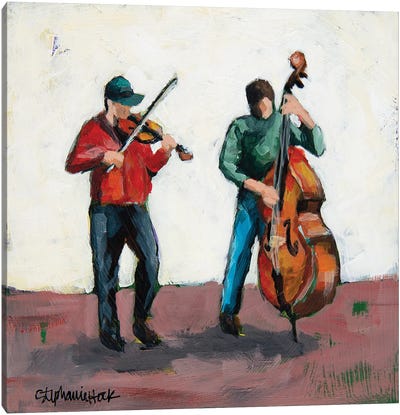 Harmony Canvas Art Print - Cello Art