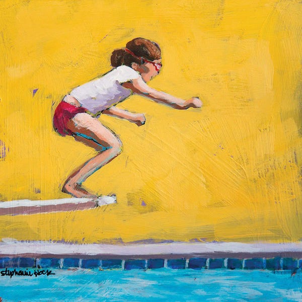Authentic Eclectic: Summer Diver I by Stephanie Hock