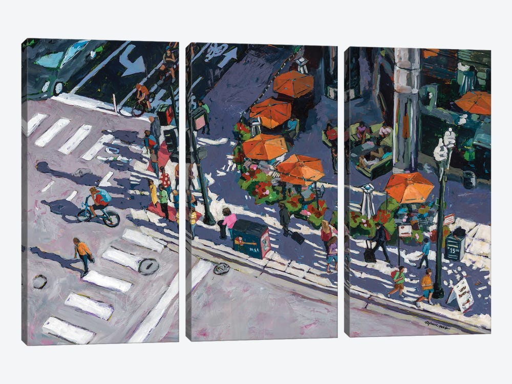 The Streets We Step by Stephanie Hock 3-piece Art Print
