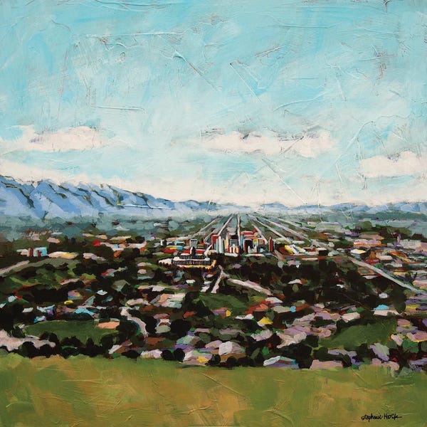Salt Lake City: Ensign Peak by Stephanie Hock