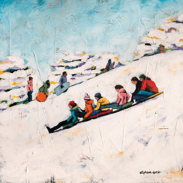 The Joy Of Life: Snow Train II by Stephanie Hock
