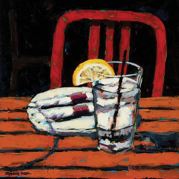 Simple Pleasures: Al Fresco II by Stephanie Hock