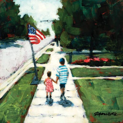 Land Of The Free by Stephanie Hock multi panel art