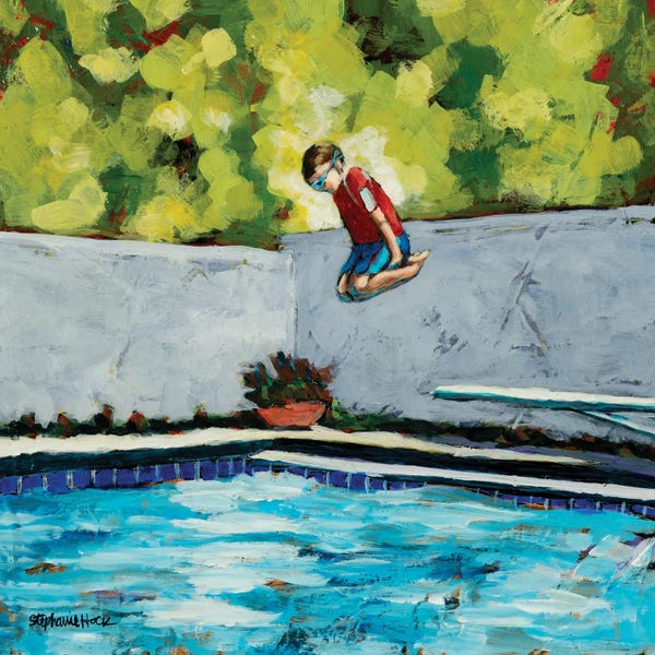 Child Portraits: Cannonball by Stephanie Hock