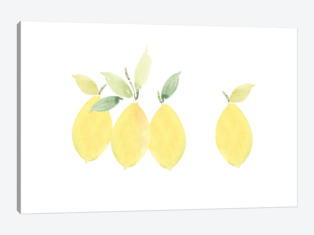 Lemons by Melissa Selmin 1-piece Art Print