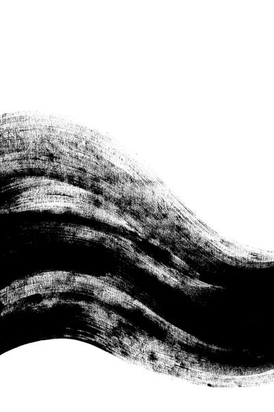 Black & White Minimalist Décor: Motion No. 2 by Melissa Selmin