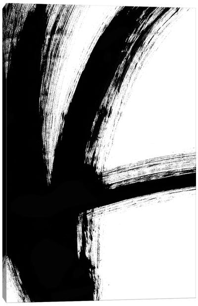 Path of Zen No. 2 Canvas Art Print - Black & White Decorative Art
