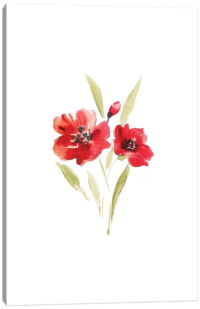 Poppies Canvas Art Print - Melissa Selmin