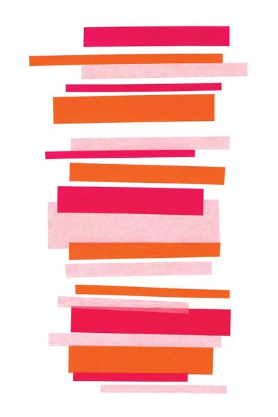 Candy Stripes No. 1 by Melissa Selmin canvas print