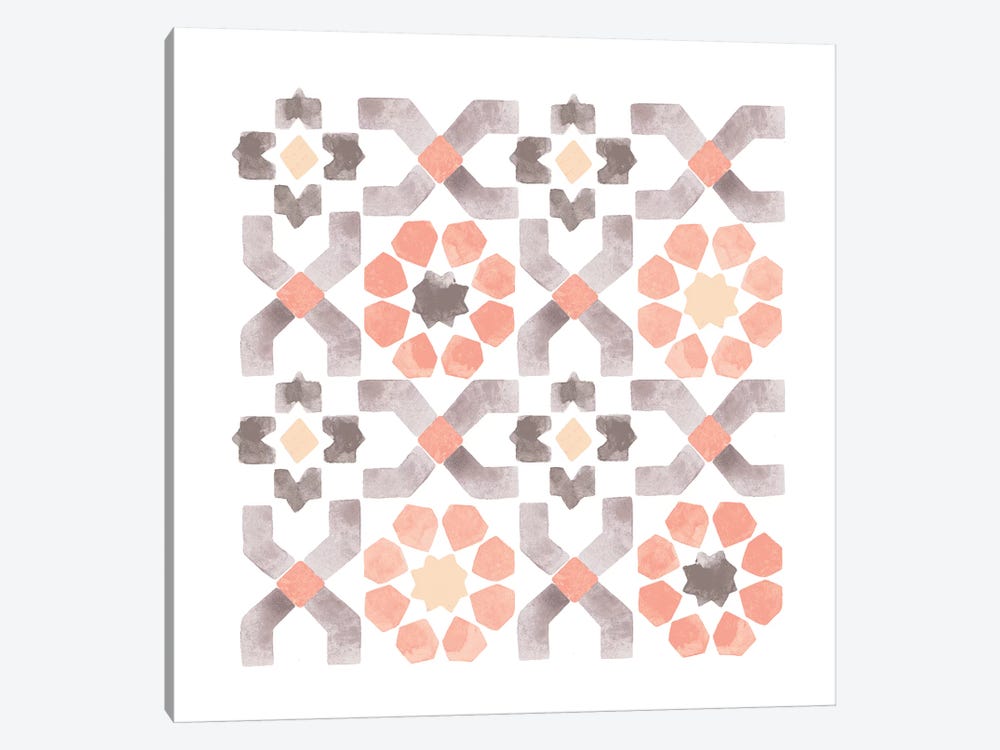 Moroccan Tile by Melissa Selmin 1-piece Art Print