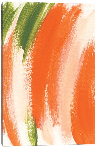 Papaya No. 2 Canvas Art Print - Melissa Selmin