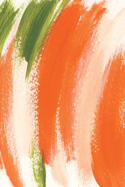 Abstract: Papaya No. 2 by Melissa Selmin