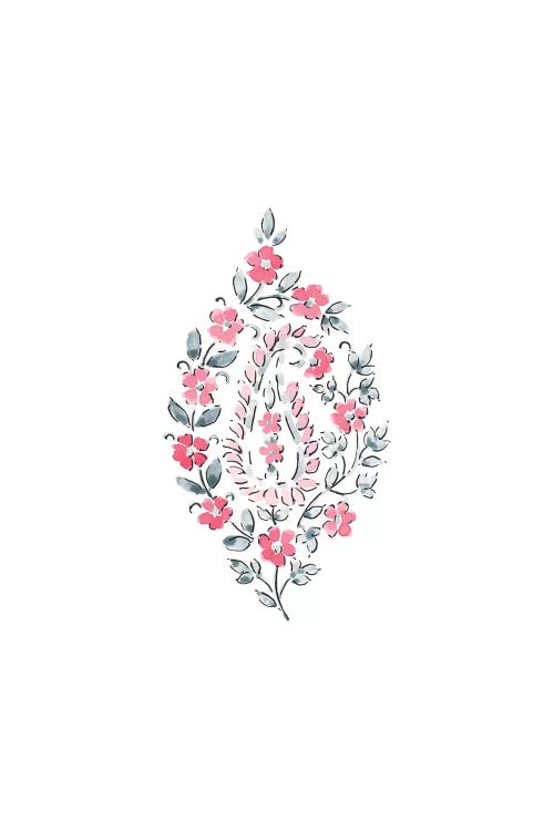 Watercolor Paisley No. 2 by Melissa Selmin wall art