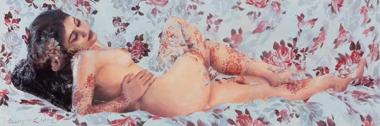 Lilac Charm by Sergio Lopez wall art