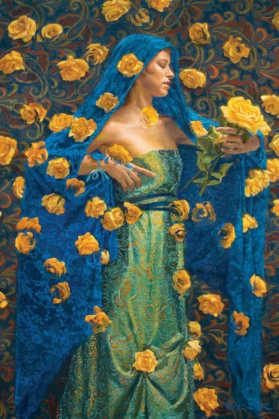 Draped In Realism: Interbloom - Silk Rain by Sergio Lopez