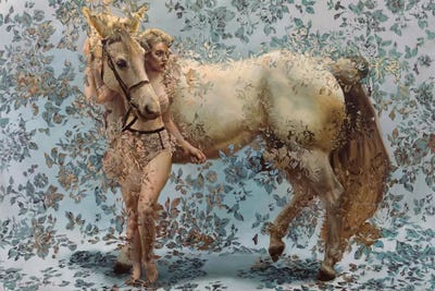 Lagerfield I by Sergio Lopez framed wall art