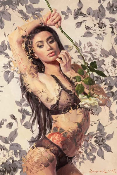 Lingerie: Painted Roses - Colorbreak by Sergio Lopez