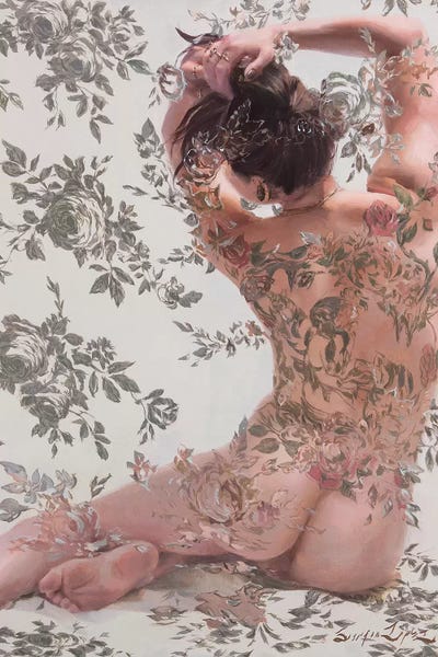 Blending In: Painted Roses - Lamarque Reprise by Sergio Lopez