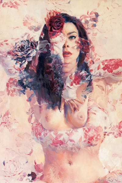 Angel Face by Sergio Lopez framed wall art