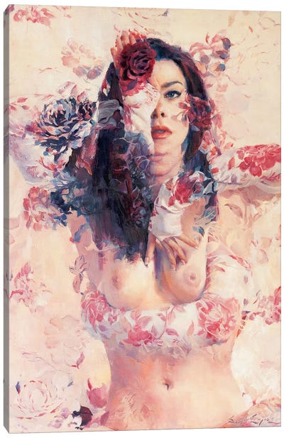 Angel Face Canvas Art Print - Sergio Lopez