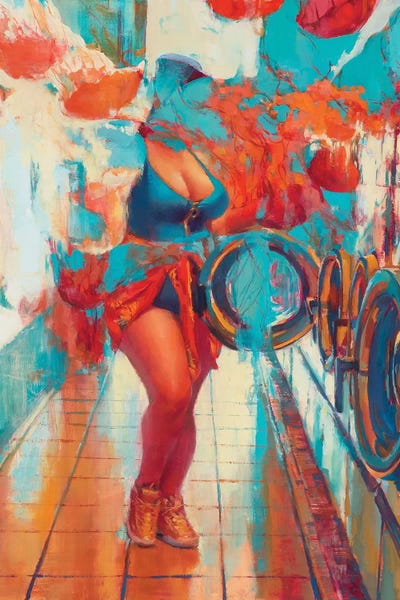 Women's Tops: There's A Mile Of Ocean Between The Head And Heart by Sergio Lopez