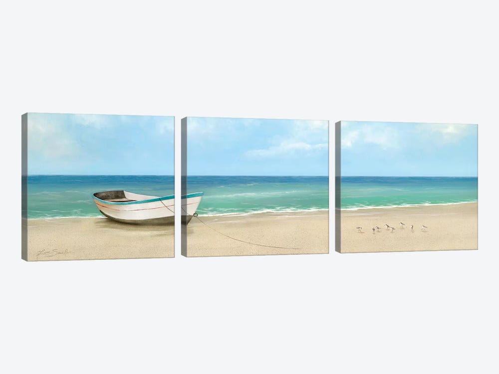 Between The Tides by Lin Seslar 3-piece Art Print