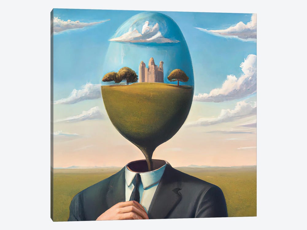 Inside by Surrealistly 1-piece Canvas Art