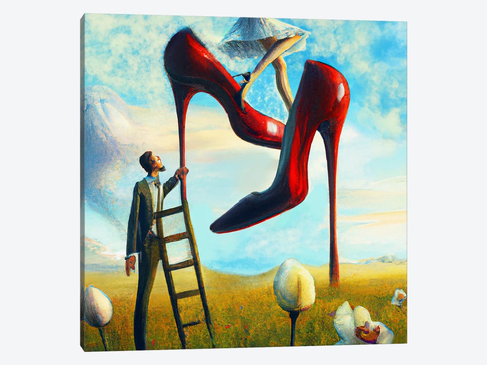 High Expectations by Surrealistly 1-piece Canvas Wall Art