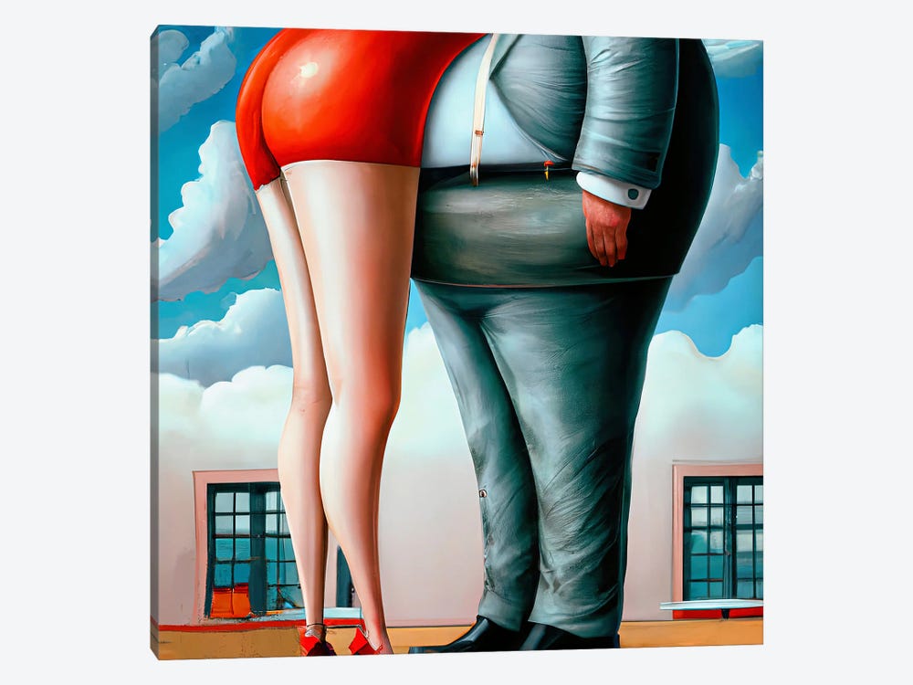 In Love by Surrealistly 1-piece Canvas Print