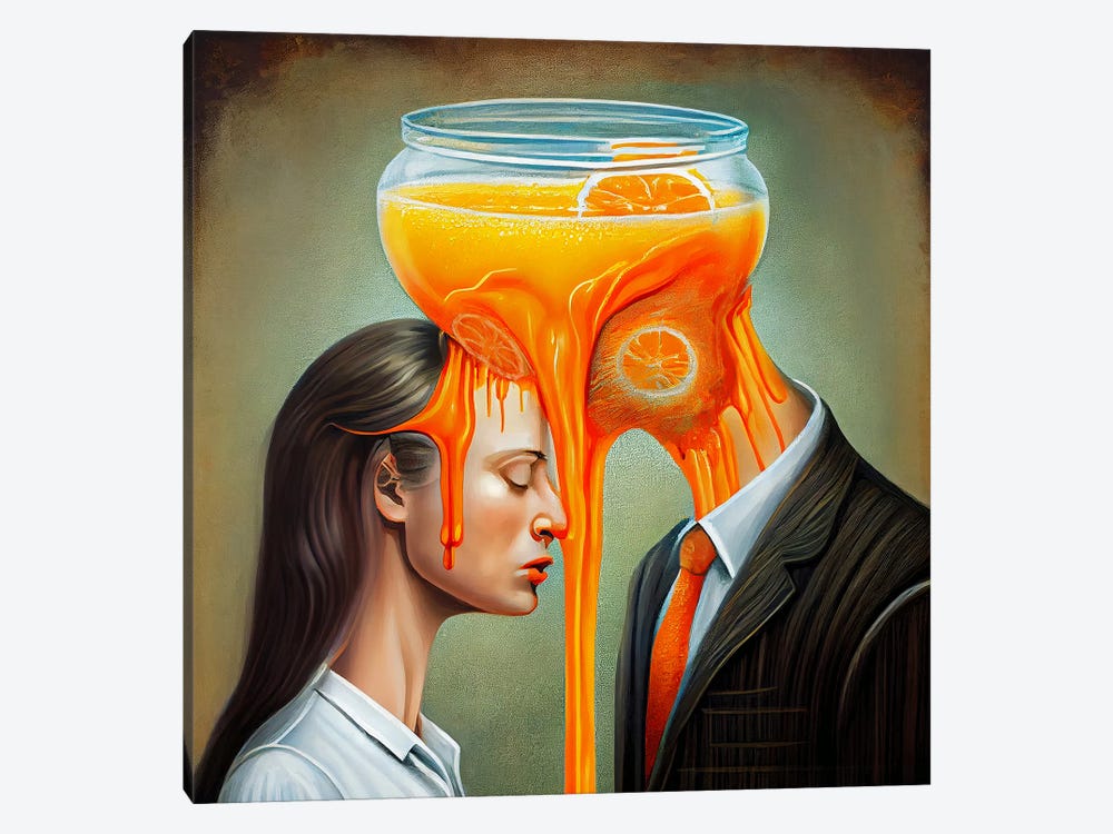 Vitamin C Excess by Surrealistly 1-piece Canvas Print