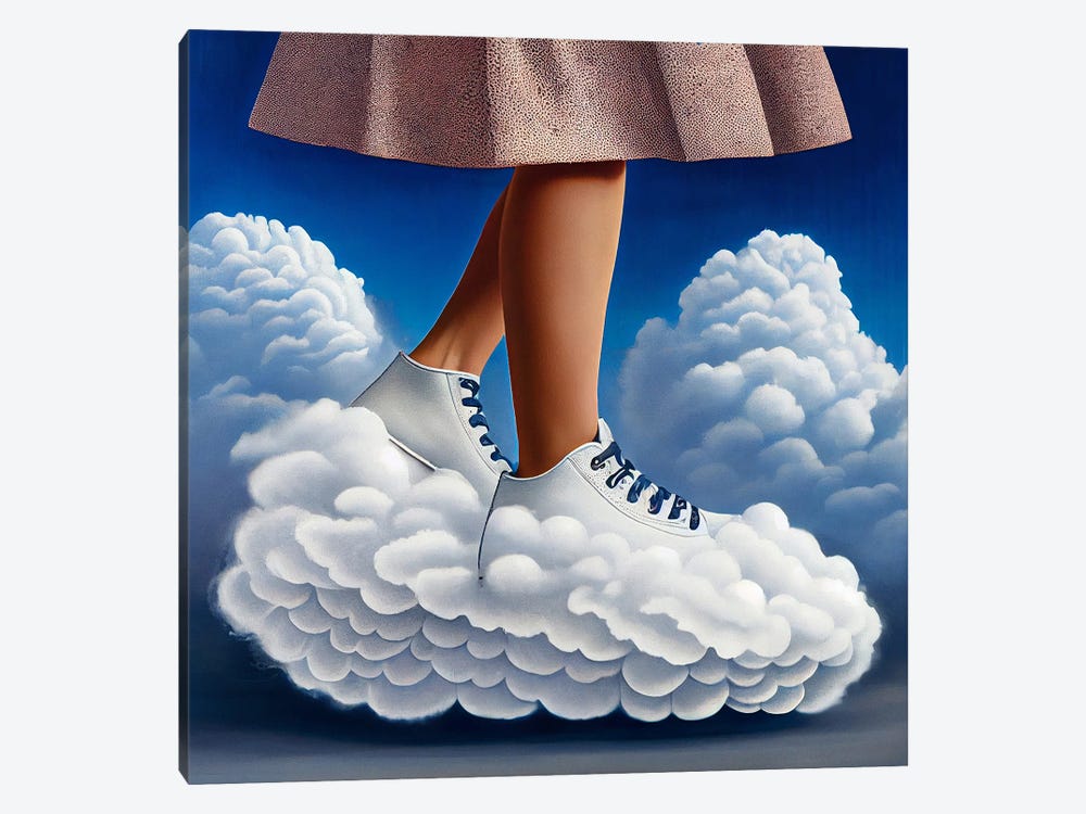 Clouds Walk by Surrealistly 1-piece Canvas Art