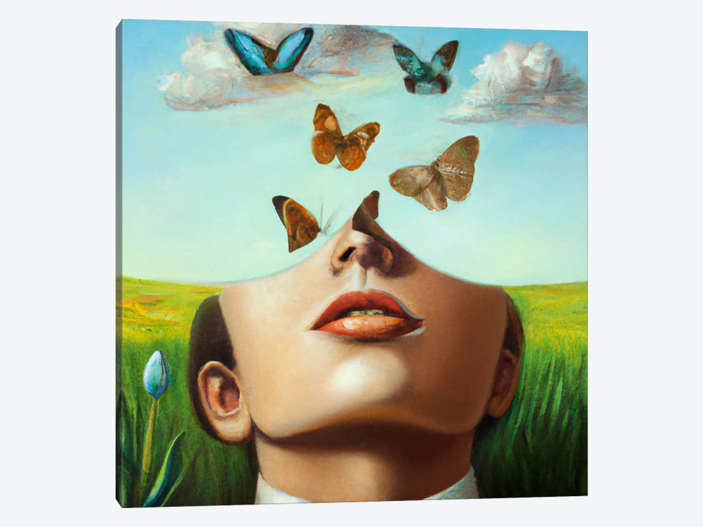 Change by Surrealistly 1-piece Canvas Art Print