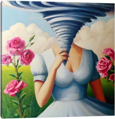 Like A Tornado Canvas Art Print - The Perfect Storm