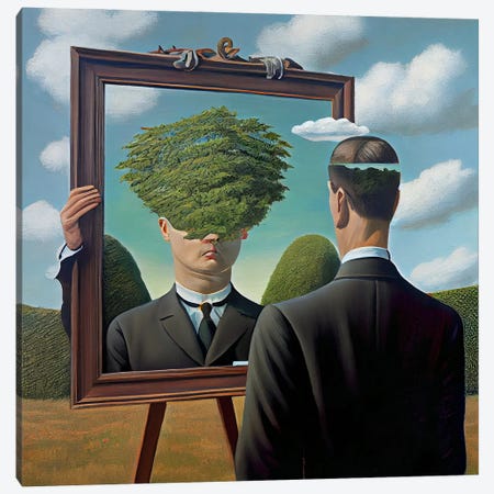 Self Conscious Canvas Print #SEU70} by Surrealistly Canvas Print