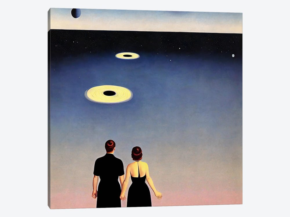 New Universe by Surrealistly 1-piece Canvas Art Print