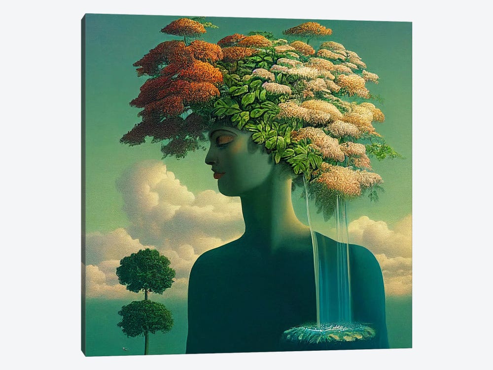 Mother Nature by Surrealistly 1-piece Canvas Wall Art