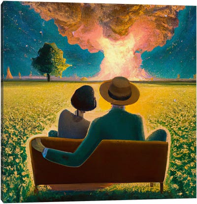 The End Canvas Art Print - Surrealistly