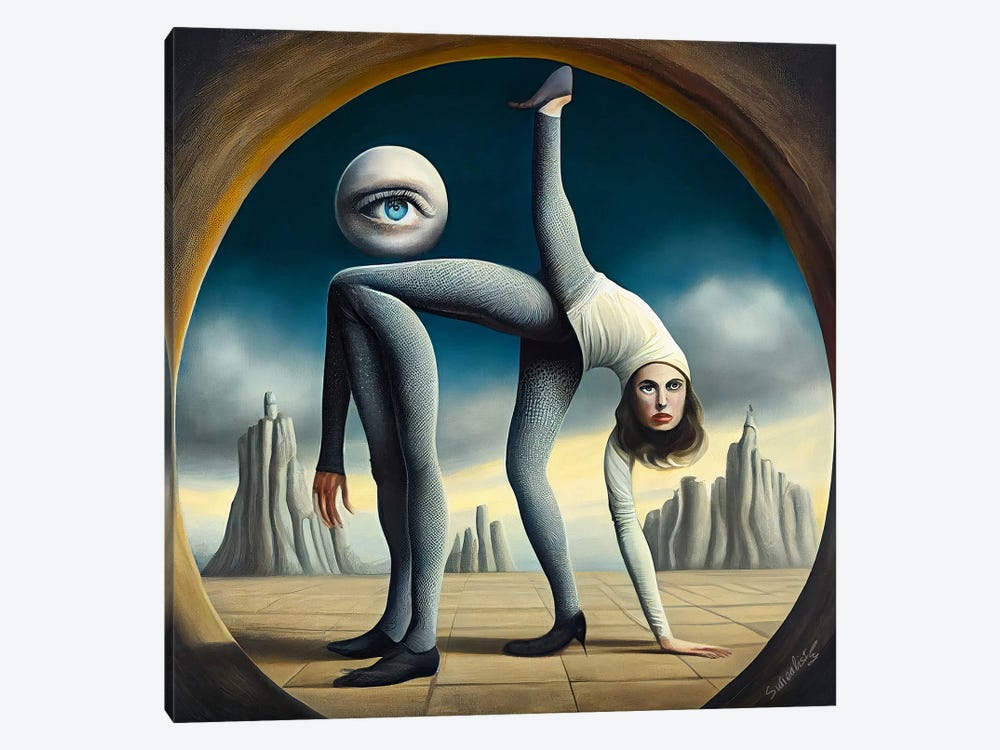 Yes She Can by Surrealistly 1-piece Art Print