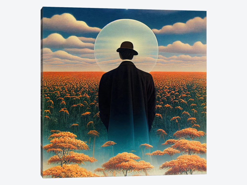 The Poet by Surrealistly 1-piece Canvas Artwork