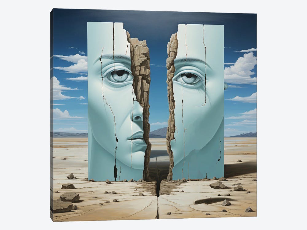 Divided Essence by Surrealistly 1-piece Art Print