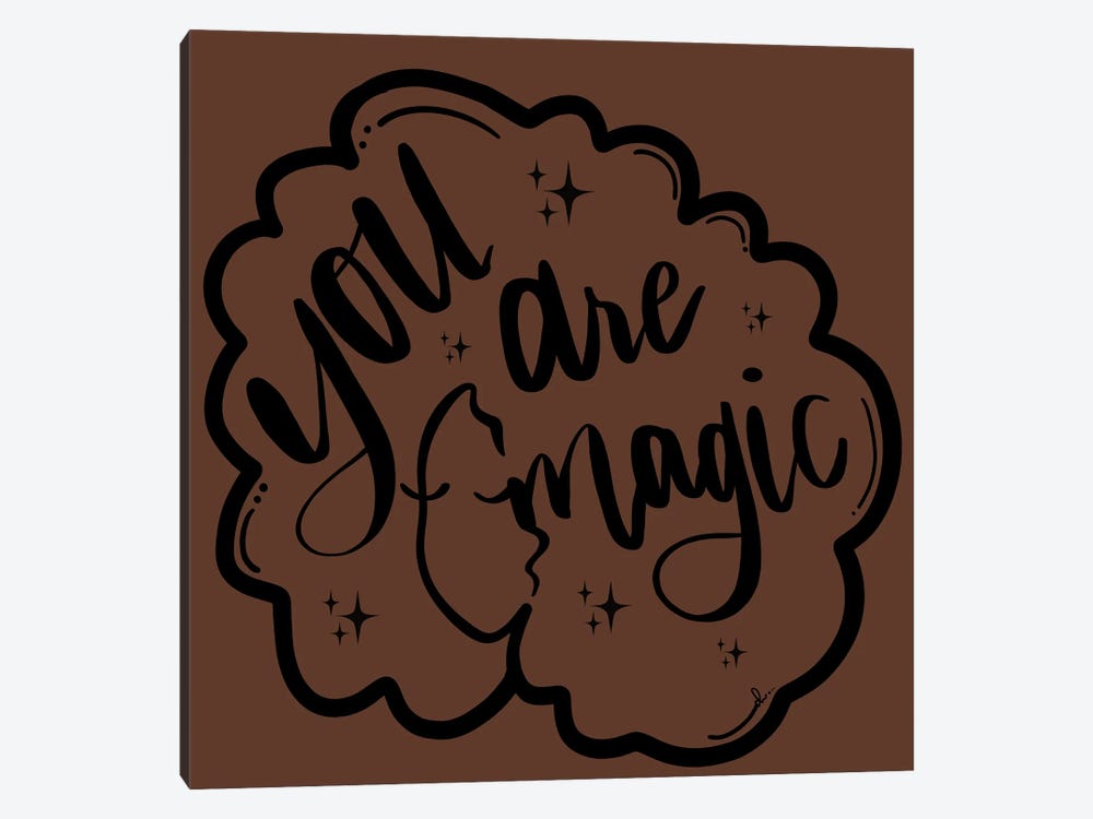 You Are Magic by SEWNPRESS 1-piece Canvas Art Print
