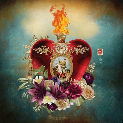 The Secret Path II by André Sanchez canvas print