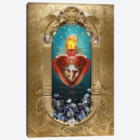 The Great Divinity Canvas Print #SEZ31} by André Sanchez Canvas Wall Art