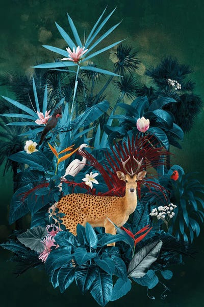 Deer: Nanger Jubatus by André Sanchez