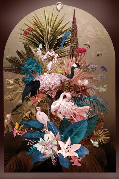 Tropical Leaves: Ciconia Porcellana by André Sanchez