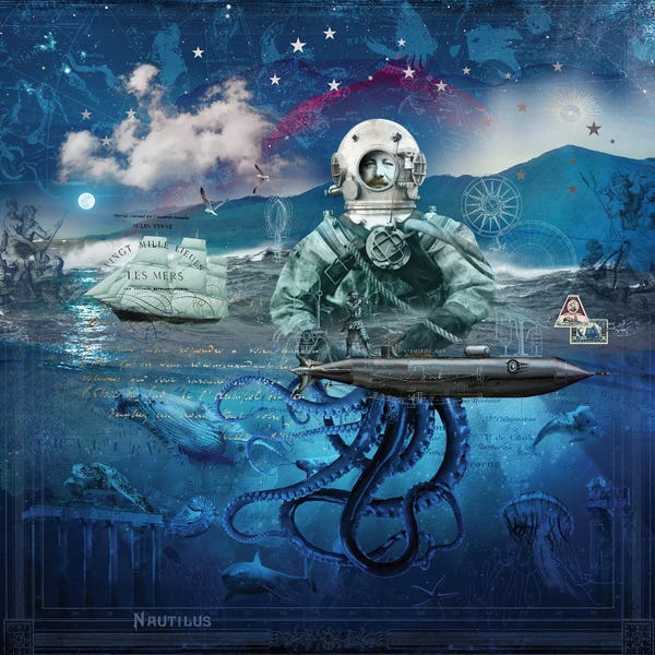 Octopi: Twenty Thousand Leagues Under The Sea by André Sanchez