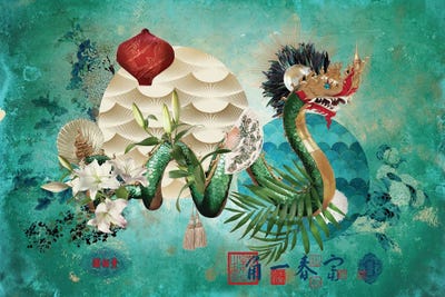 QinglóNg by André Sanchez art print